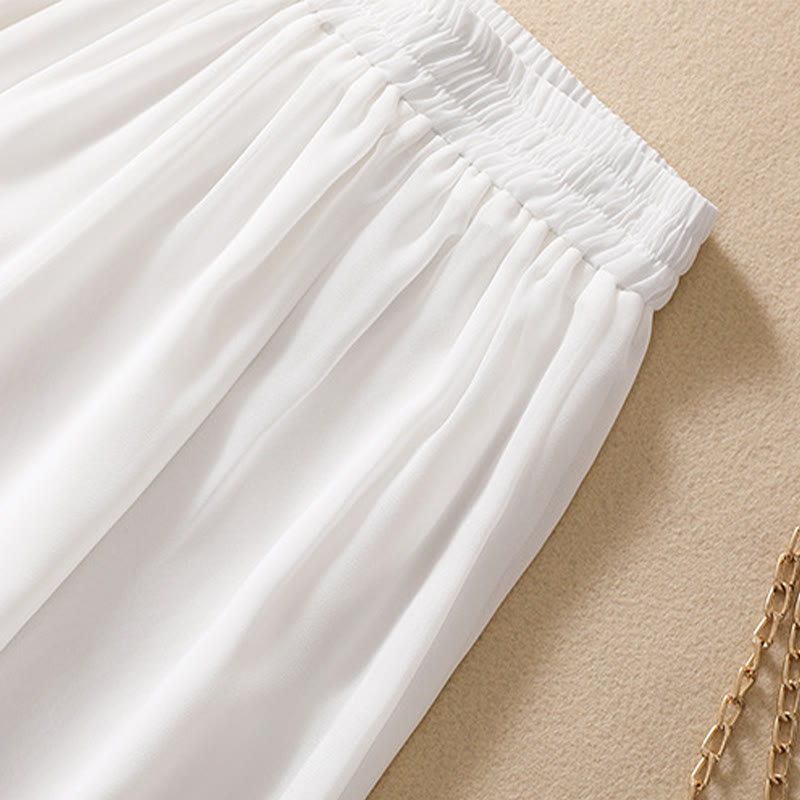 Buddha Stones damskie haftowane kwiaty żaba-guziki koszula sukienka szerokie nogawki spodnie - image 18