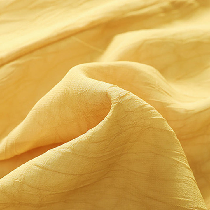 Buddha Stones damskie haftowane kwiaty żaba-guziki koszula sukienka szerokie nogawki spodnie - image 12