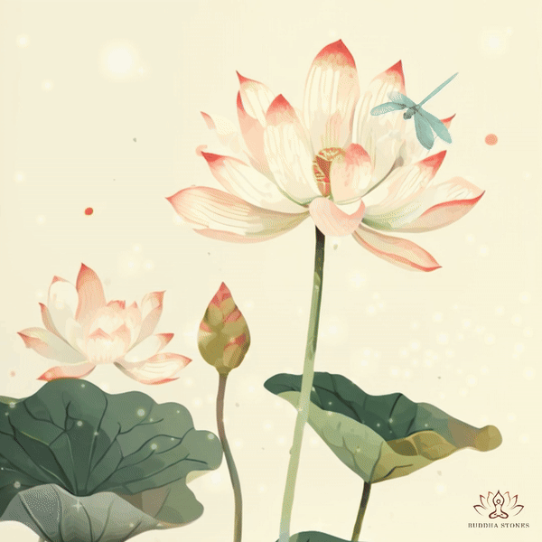 Buddha Stones Kwiat Lotosu Liść Ważka Nadruk Legginsy Fitness Damskie Spodnie Do Jogi - image 1