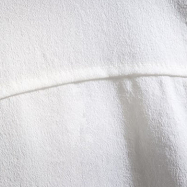 Koszula męska Buddha Stones Casual Solid Color z guzikami z przodu i rękawami trzy czwarte - image 9