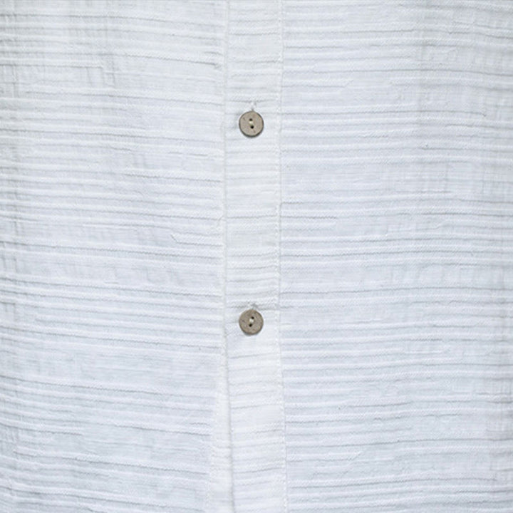 Buddha Stones Jednokolorowy Pół Żabka-guzik Garnitur Tang Bawełna Lniana Męska Kurtka Koszula  - image 18