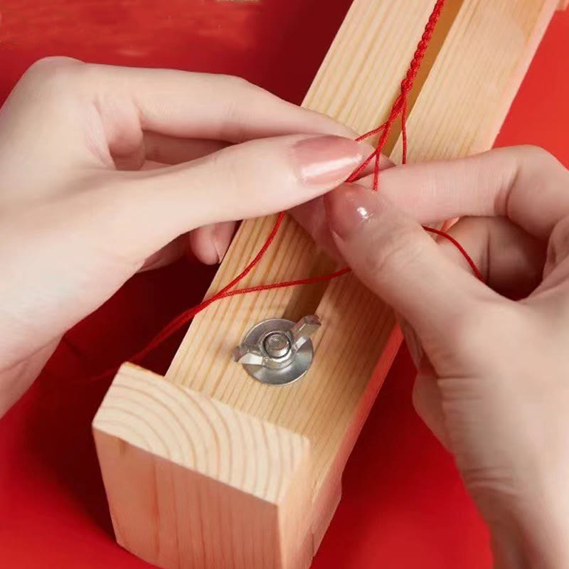 Buddha Stones 925 Srebro Sterlingowe Om Mani Padme Hum Cinnabar Blessing Bransoletka Dla Dzieci Dorosłych - image 14