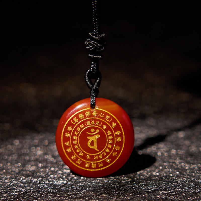 Buddha Stones Wajroczana Tathagata Sanskryt Mantra Różnorodny Kryształ Czarny Obsydian Zielony Awenturyn Siła Naszyjnik Wisiorek