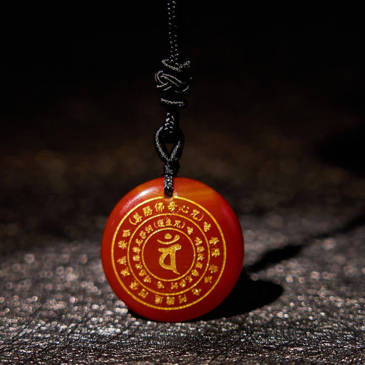 Buddha Stones Wajroczana Tathagata Sanskryt Mantra Różnorodny Kryształ Czarny Obsydian Zielony Awenturyn Siła Naszyjnik Wisiorek