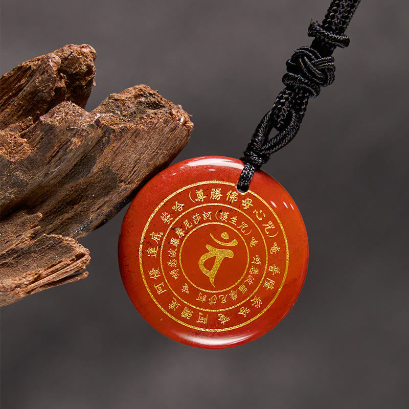 Buddha Stones Wajroczana Tathagata Sanskryt Mantra Różnorodny Kryształ Czarny Obsydian Zielony Awenturyn Siła Naszyjnik Wisiorek
