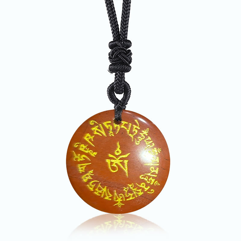 Buddha Stones Mantra do zbierania fortuny Naturalny Różnorodny Kryształ Czarny Obsydian Spełnienie Naszyjnik Wisiorek