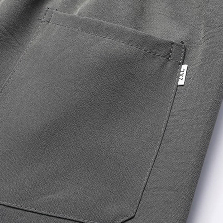 Buddha Stones Chiński Nowy Rok Haftowany Fu Tang Garnitur Hanfu Długi Rękaw Spodnie Odzież Męski Zestaw - image 14