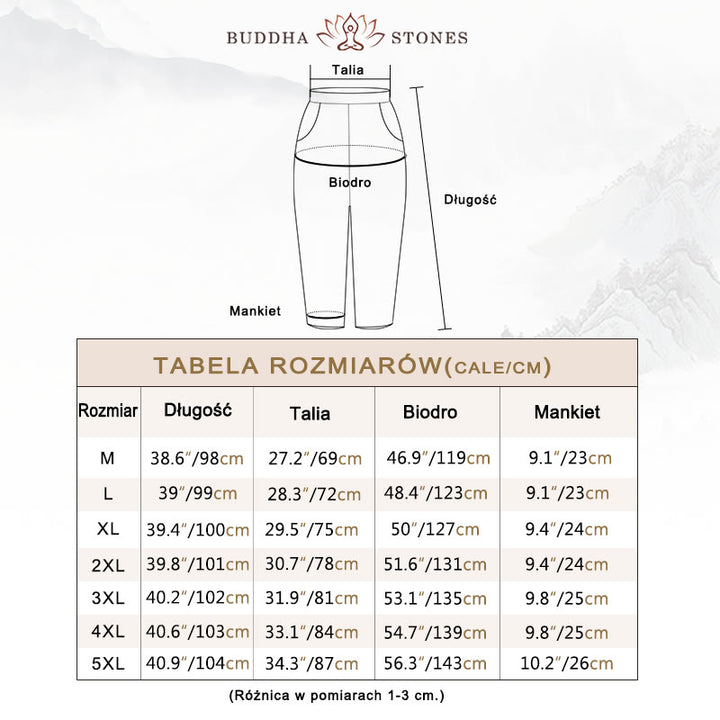 Buddha Stones Czerwone Ważki Mniszek Lekarski Nadruk Bawełna Męskie Spodnie Harem Z Kieszeniami