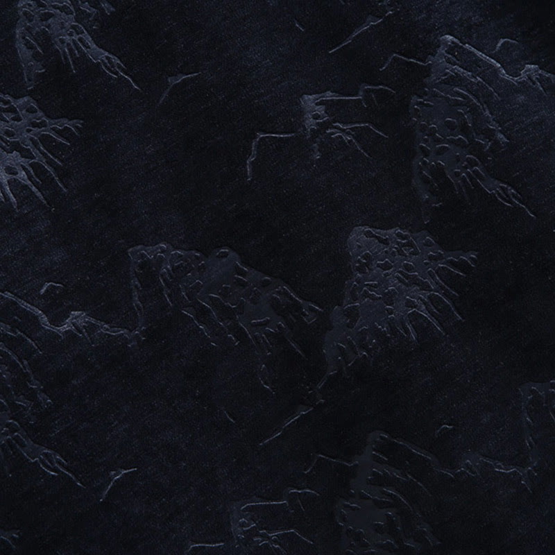 Buddha Stones Chiński Nowy Rok Krajobraz Druk Ręcznie Żaba-guzik Tang Suit Męska Kurtka Koszula Z Kieszeniami - image 11