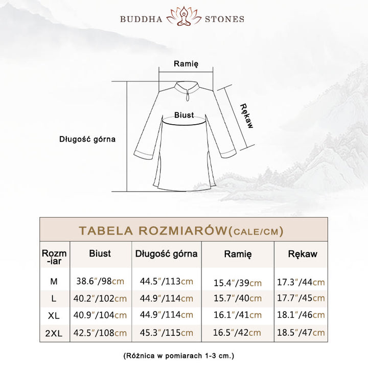 Buddha Stones 2 szt. Białe Tai Chi Medytacja Joga Zen Bawełna Lniana Odzież Top Spodnie Zestaw damski - image 5