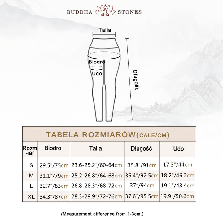 Buddha Stones, kwiaty lotosu, nadruk, spodnie, sportowe, fitness, legginsy, damskie, spodnie do jogi - image 5