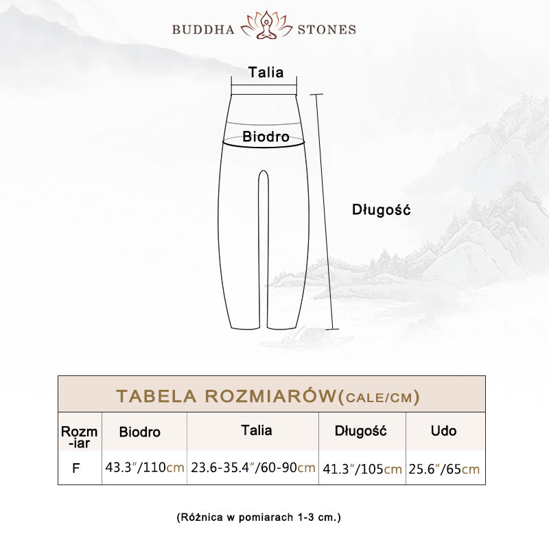 Spodnie haremowe damskie z motywem Buddha Stones Boho ze wzorem słonia - image 5