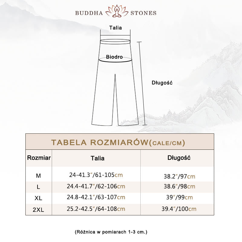 Buddha Stones Hanfu Styl Midi Sukienka Szerokie Spodnie Medytacja Zen Praktyka Joga Taniec Odzież - image 6