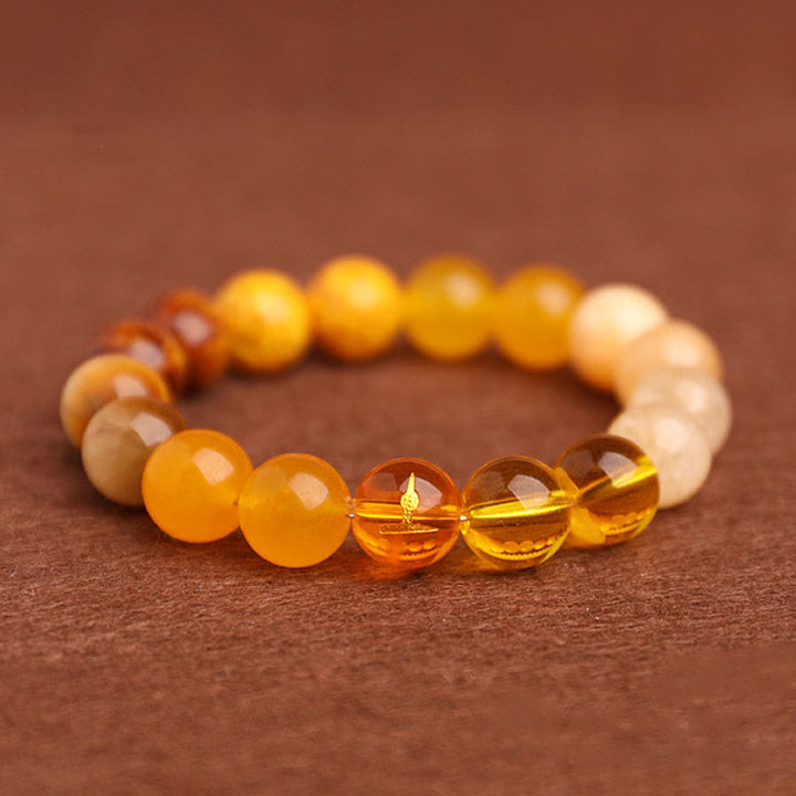 Buddha Stones Pięć Elementów Różnorodna Agatowa Bransoletka Równowagi Szczęścia - image 45