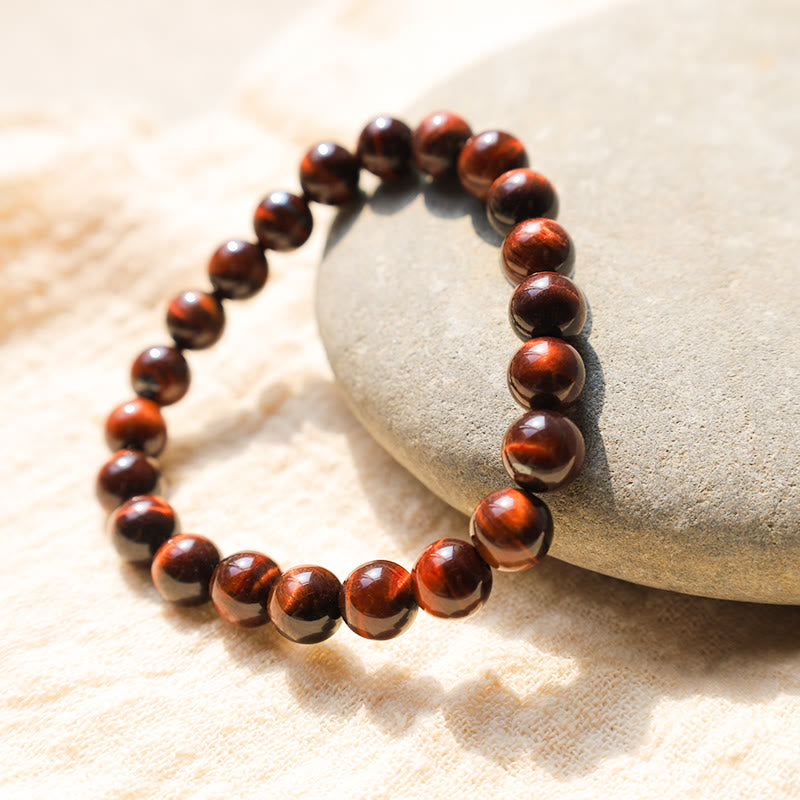 Różnorodne Buddha Stones z tygrysim okiem dodające pewności siebie