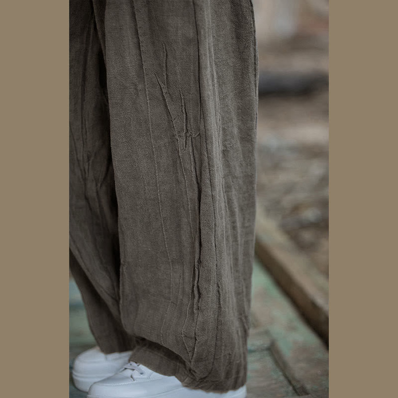Buddha Stones Retro Tie Dye Harem Pants Casualowe damskie spodnie do jogi z kieszeniami - image 21