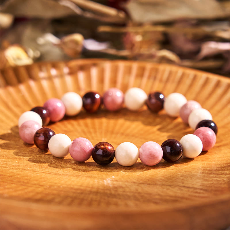 Różnorodne Buddha Stones z tygrysim okiem dodające pewności siebie