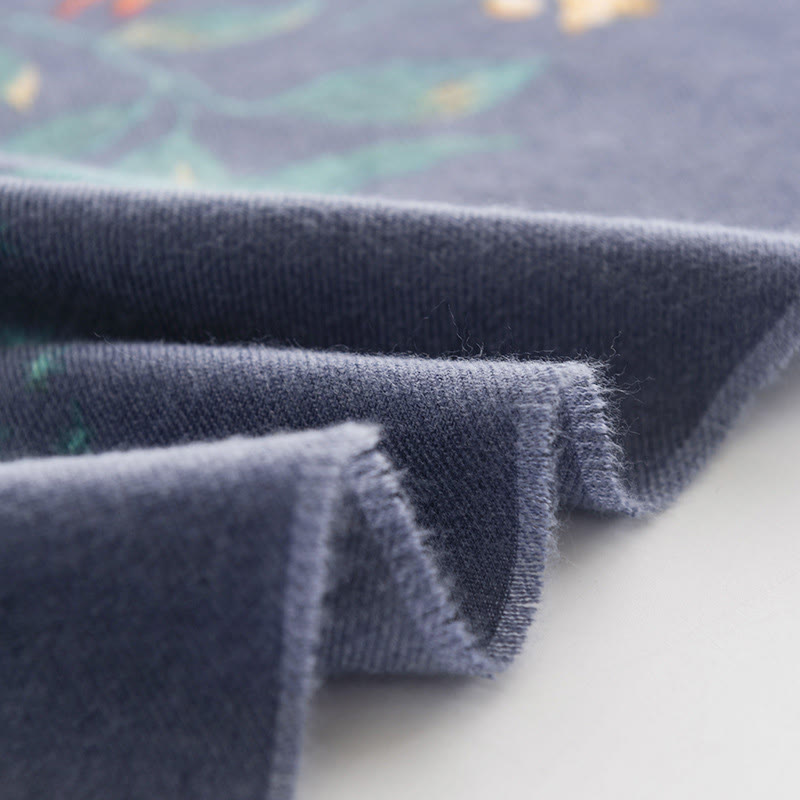 Buddha Stones Tybetański Wielokwiatowy Wzór Róży Wzór Szal Jesień Zima Przytulny Ciepły Szalik Otulacz - image 8