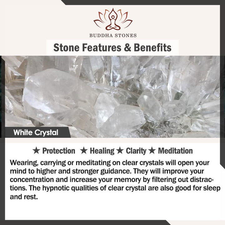 Buddha Stones Naturalny Cytryn Biały Kryształ Dziewięcioogonowy Lis Przyciągający Bogactwo Bransoletka Energetyczna