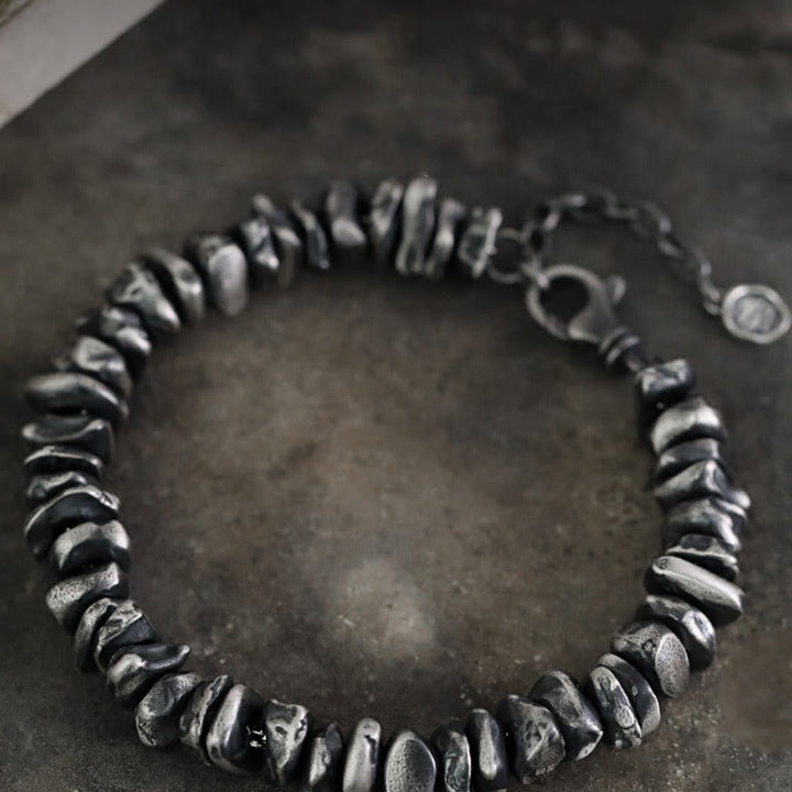 Bransoletka ochronna Buddha Stones 999 Sterling Silver Small Change Shape