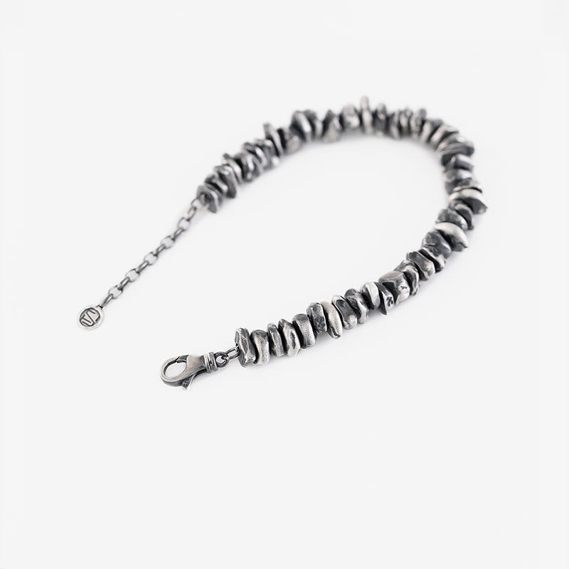 Bransoletka ochronna Buddha Stones 999 Sterling Silver Small Change Shape