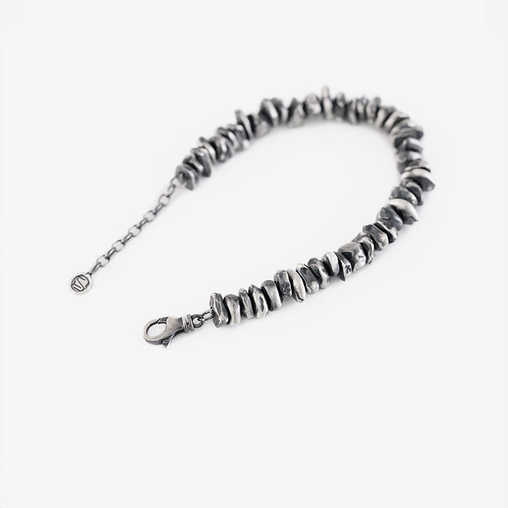 Bransoletka ochronna Buddha Stones 999 Sterling Silver Small Change Shape