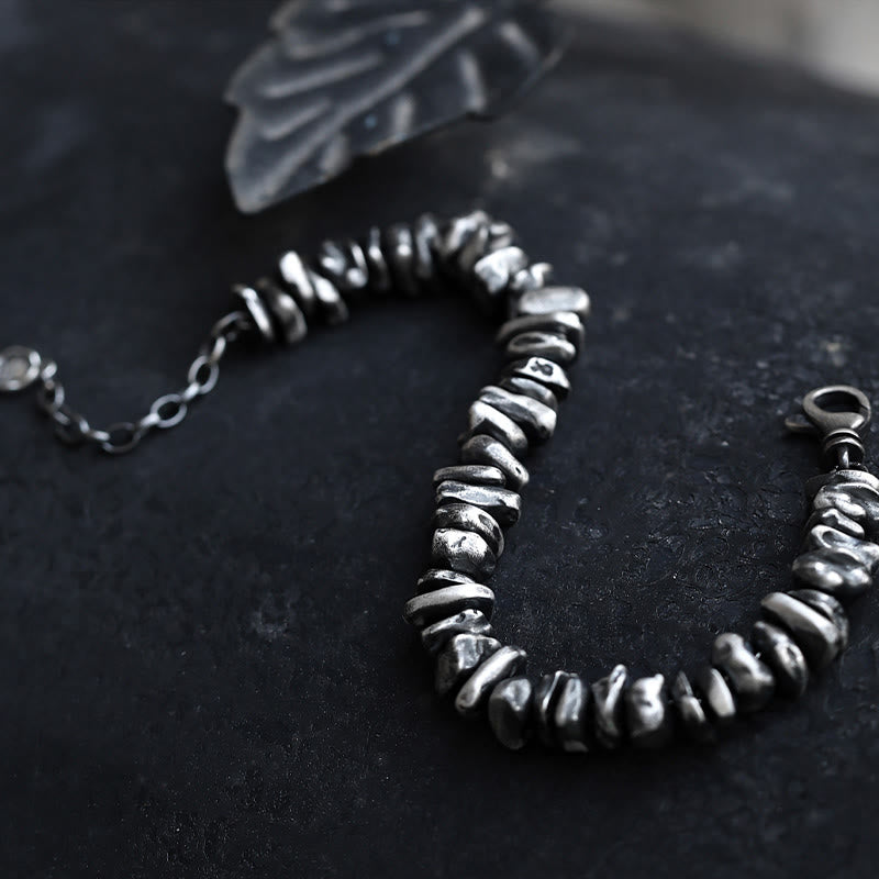 Bransoletka ochronna Buddha Stones 999 Sterling Silver Small Change Shape