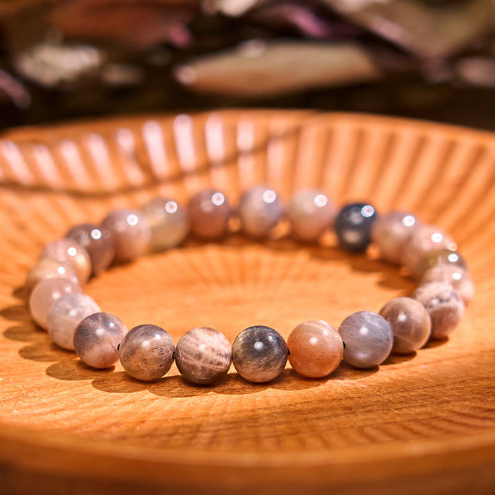 Buddha Stones Inspirują Kreatywność Pomarańczowo-Czerwona Seria Pasja Odwaga Bransoletka