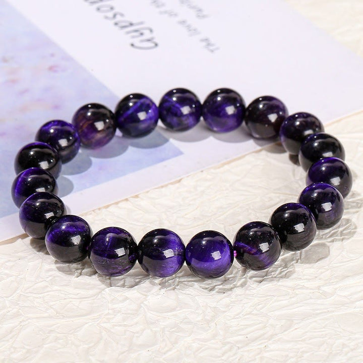 Bransoletka z Buddha Stones Keep Calm Purple Series Healing Love