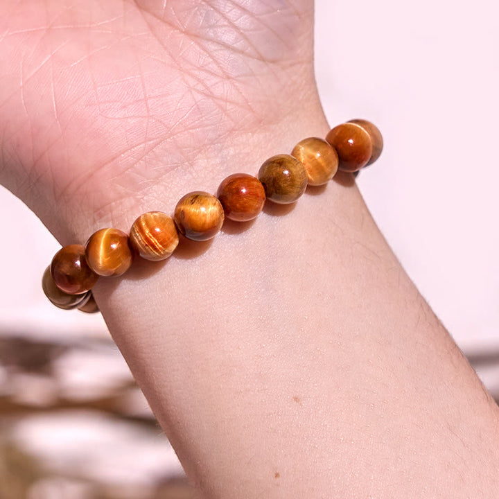 Buddha Stones Bransoletka z serii Boost Vitality Warm Color z pozytywną odwagą
