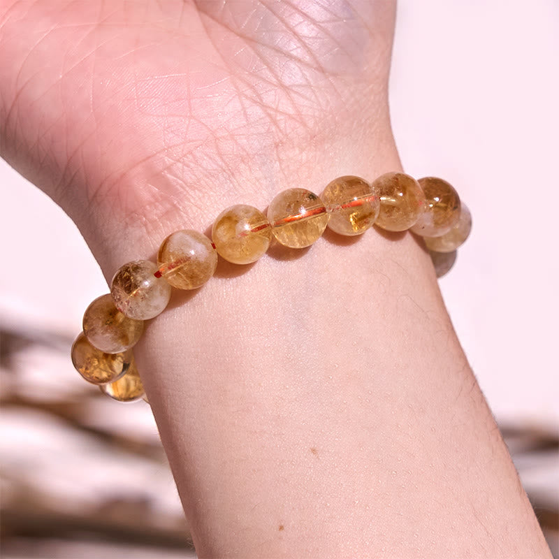Buddha Stones Bransoletka z serii Boost Vitality Warm Color z pozytywną odwagą