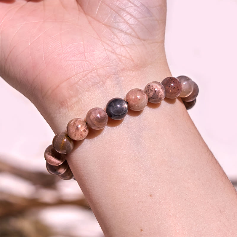 Buddha Stones Bransoletka z serii Boost Vitality Warm Color z pozytywną odwagą