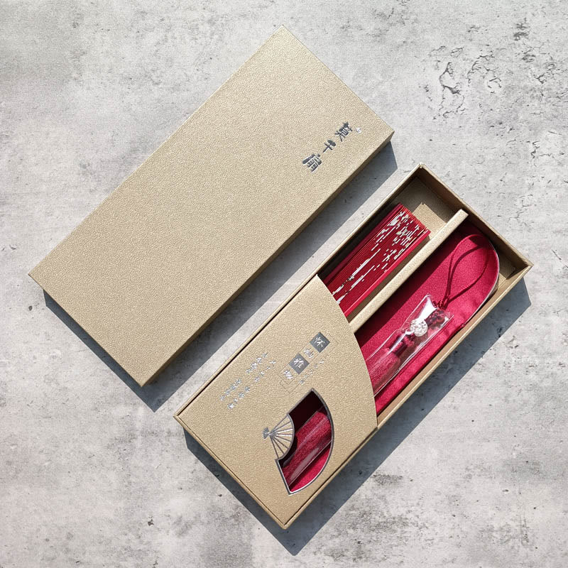 Buddha Stones Żuraw Kwiat Śliwy Ręczny Jedwabny Bambusowy Składany Wachlarz