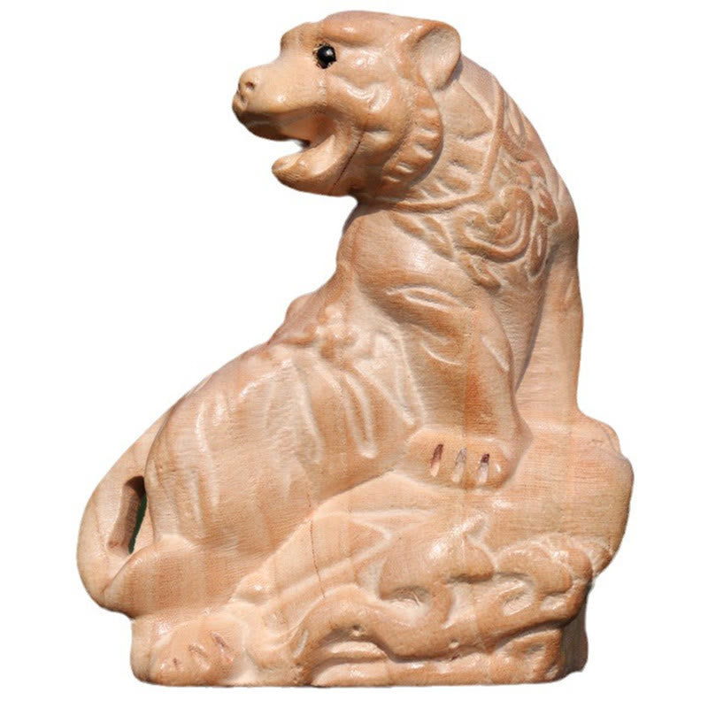 Buddha Stones Rok Węża Chiński Zodiak Fu Charakter Brzoskwiniowy Drewno Dom Posąg Dekoracja - image 16