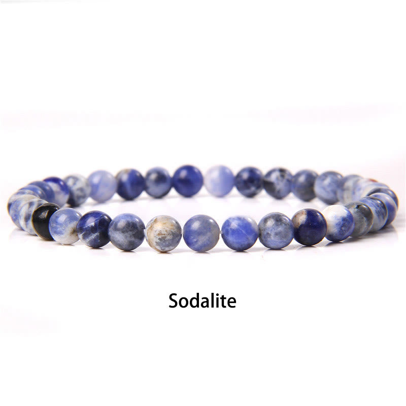 Buddha Stones 6mm Różnorodne Kamienne Kryształy Czarny Brokat Kamień Czerwone Koraliki Tygrysie Oko Bransoletka Ochronna
