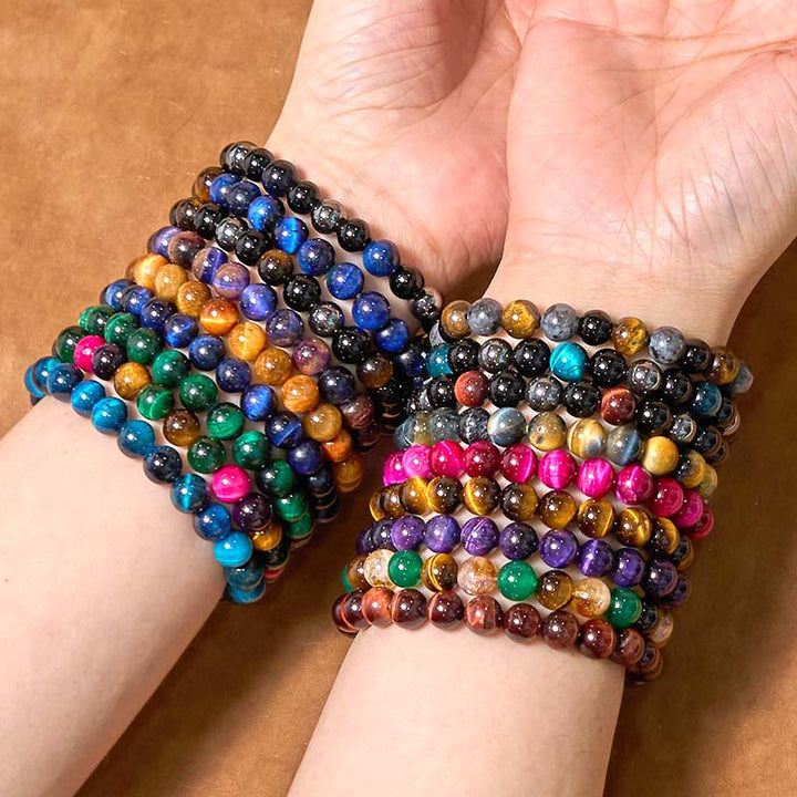 Różnorodne Buddha Stones z tygrysim okiem dodające pewności siebie - image 1