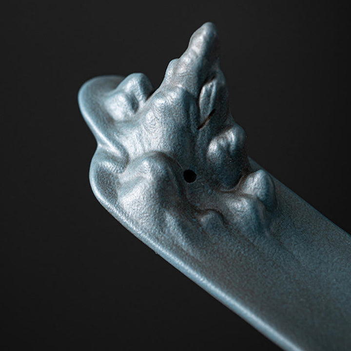 Buddha Stones Góry Łódź Projekt Duchowe Uzdrawianie Ceramiczne Pałeczki Kadzidełko Dekoracja - image 10