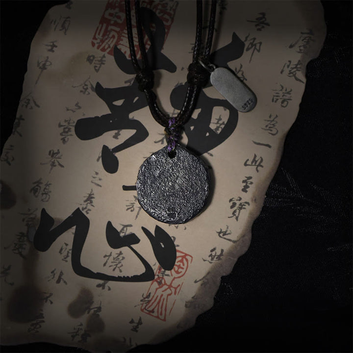 Buddha Stones 999 Sterling Silver Tai Chi Yin Yang Design Harmonia Naszyjnik Wisiorek - image 3