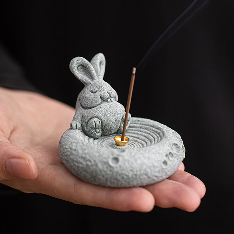 Buddha Stones Chiński Zodiak Uzdrawiający Kadzidło Palnik Dekoracja Biurka