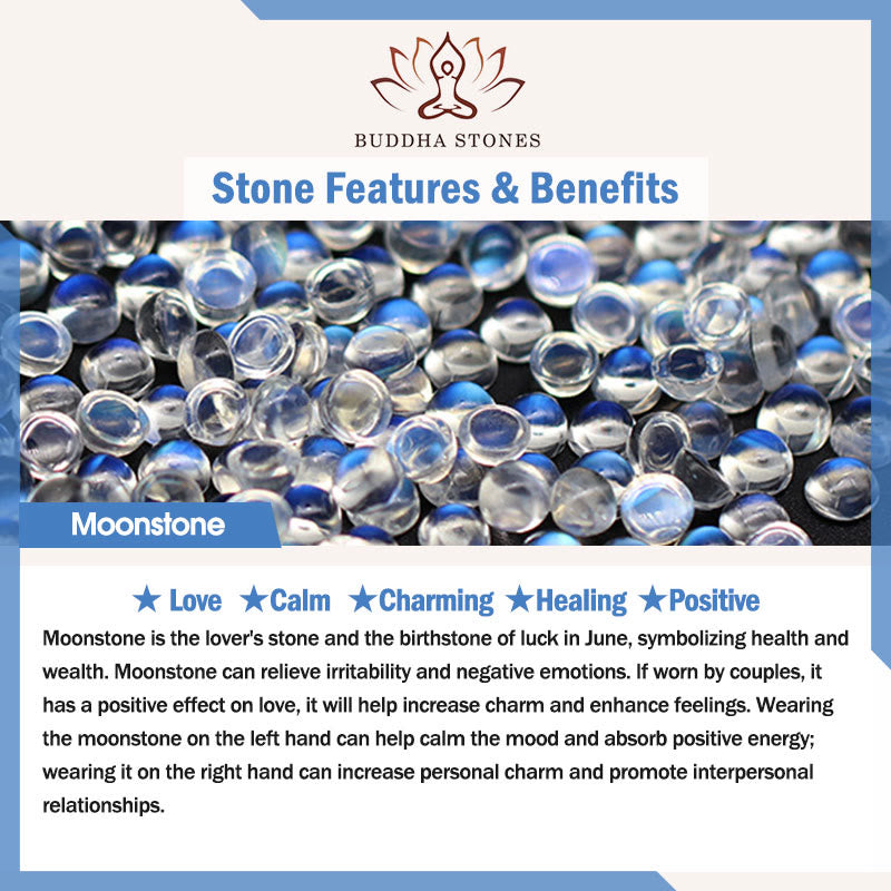 Buddha Stones Czarny Obsydian Czarny Rutilated Quartz Moonstone Cube Strength