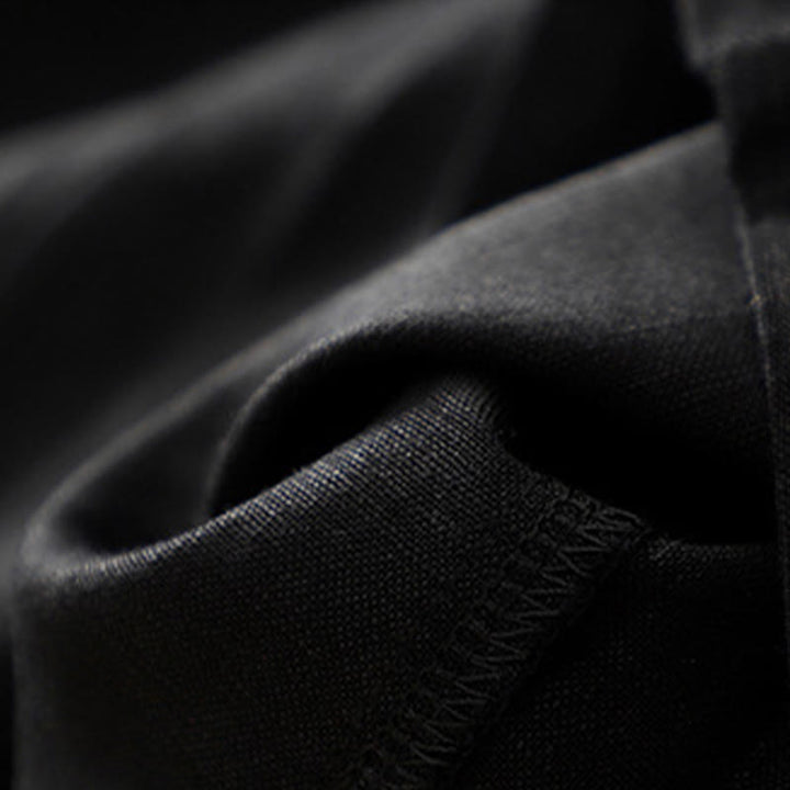 Buddha Stones Jednokolorowe Przód Guziki Tył Elastyczna Bawełna Len Spodnie Damskie Z Kieszeniami - image 33