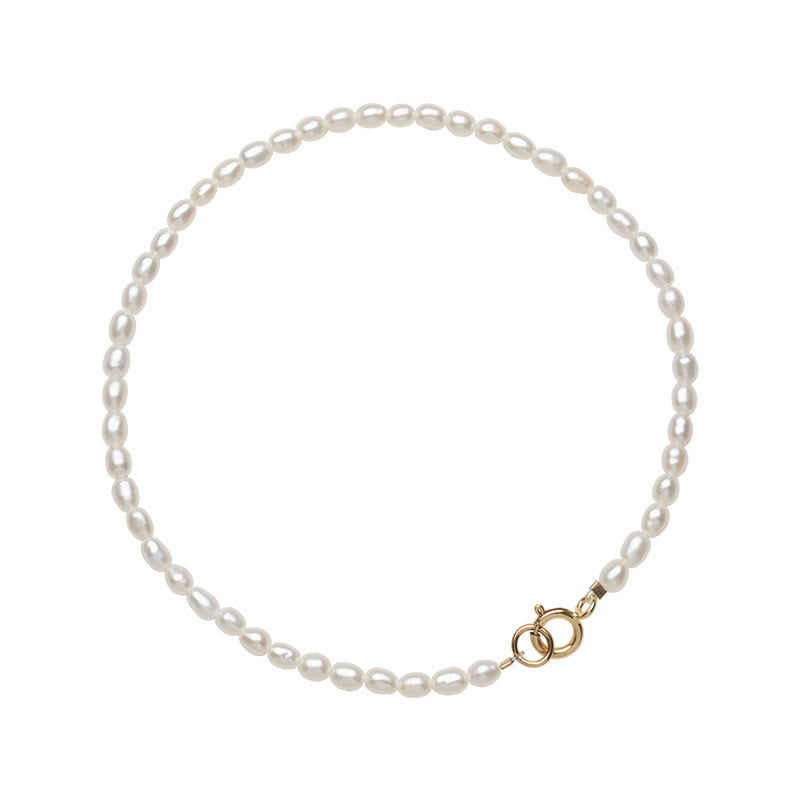 Buddha Stones 2 mm Naturalne Perły Ultracienkie Koraliki 14k Złota Miedź Bransoletka Mądrości