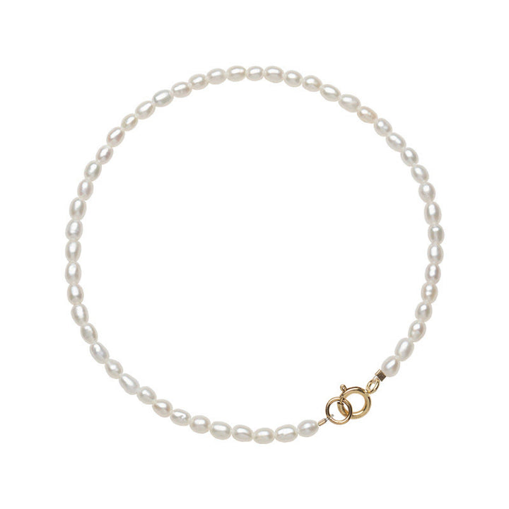 Buddha Stones 2 mm Naturalne Perły Ultracienkie Koraliki 14k Złota Miedź Bransoletka Mądrości