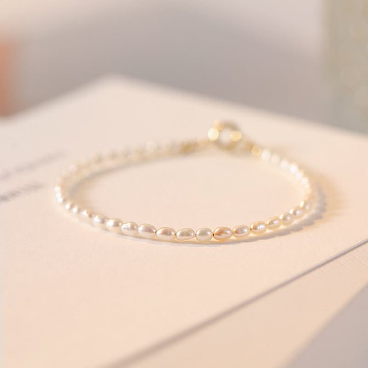 Buddha Stones 2 mm Naturalne Perły Ultracienkie Koraliki 14k Złota Miedź Bransoletka Mądrości