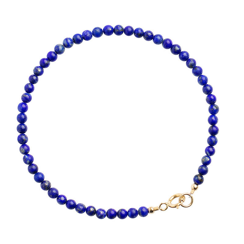 Bransoletka z Buddha Stones, małych lazurytów i lapis lazuli, ultracienkich koralików, balansująca - image 11