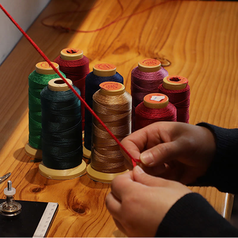 Buddha Stones 925 Srebro Sterlingowe Sznurek Ochrona Szczęścia Ultracienka Bransoletka Pleciona Bransoletka na Nogę - image 18