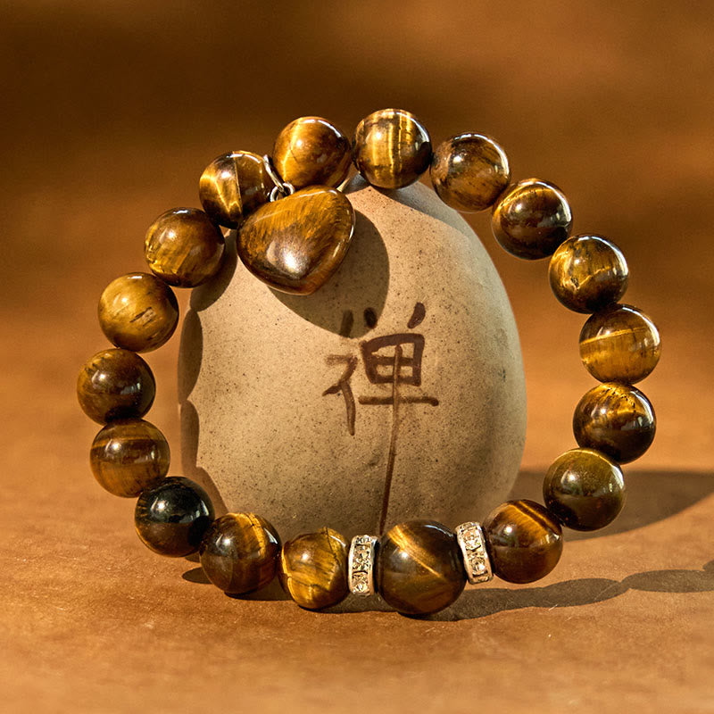 Różnorodne kryształowe Buddha Stones z zielonym awenturynem, bransoletka Love Heart Balance