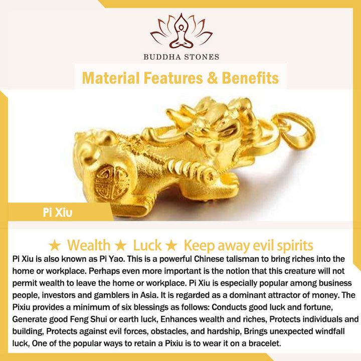 Bransoletka z Buddha Stones, cytrynu i ametystu , PiXiu Prosperity