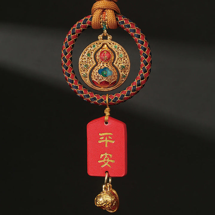 Buddha Stones Gourd Fu Charakter Bezpieczny I Dobrze Fortune Samochód Wiszący Dekoracja