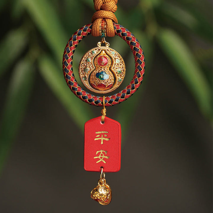 Buddha Stones Gourd Fu Charakter Bezpieczny I Dobrze Fortune Samochód Wiszący Dekoracja